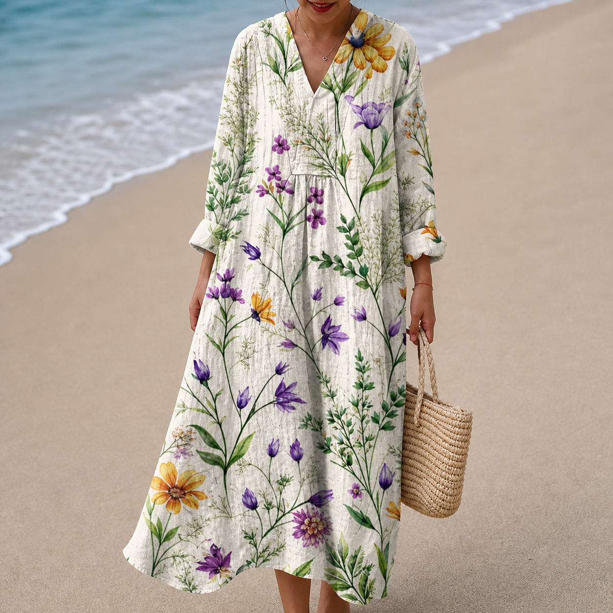 Bequemes Sommerkleid