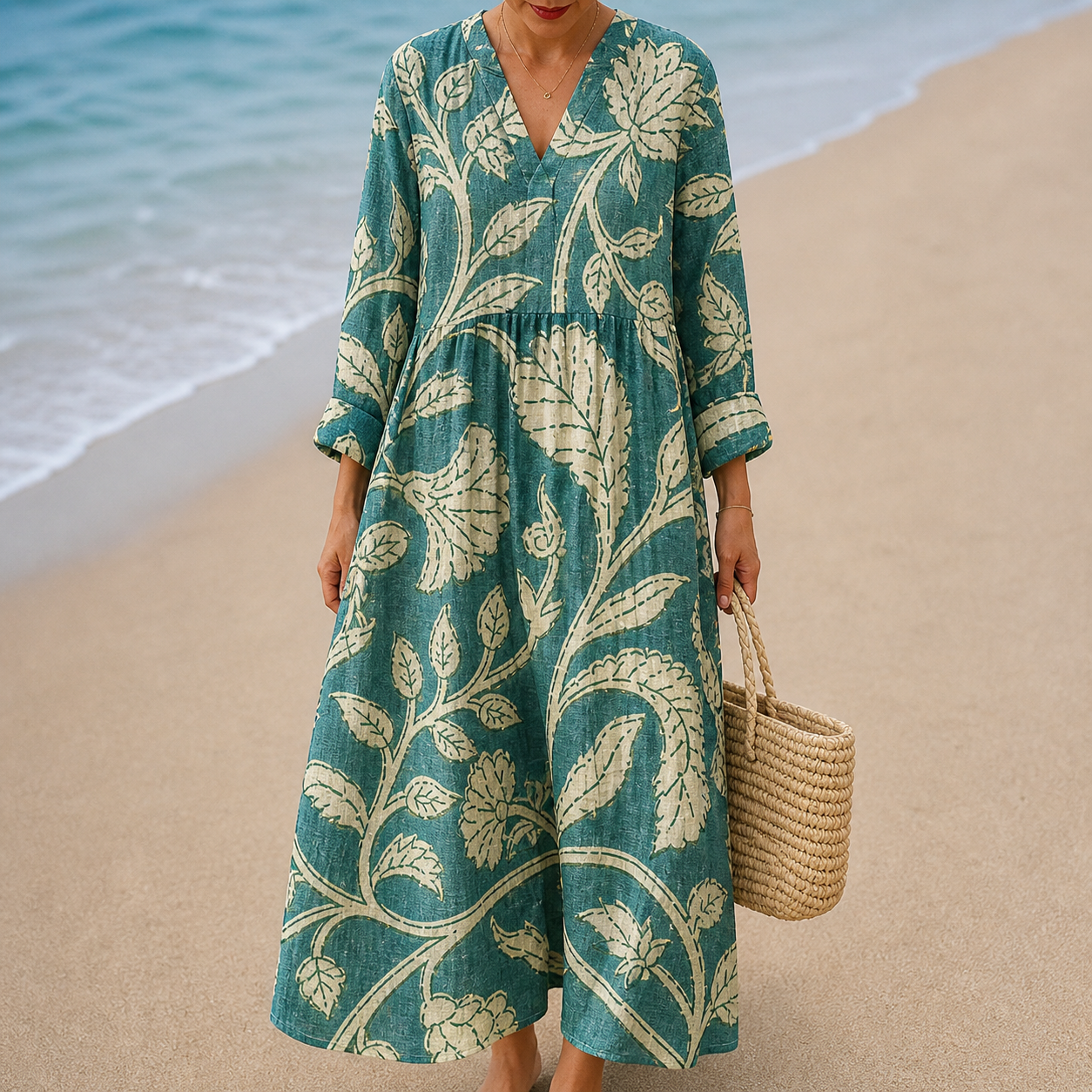 Bequemes Sommerkleid