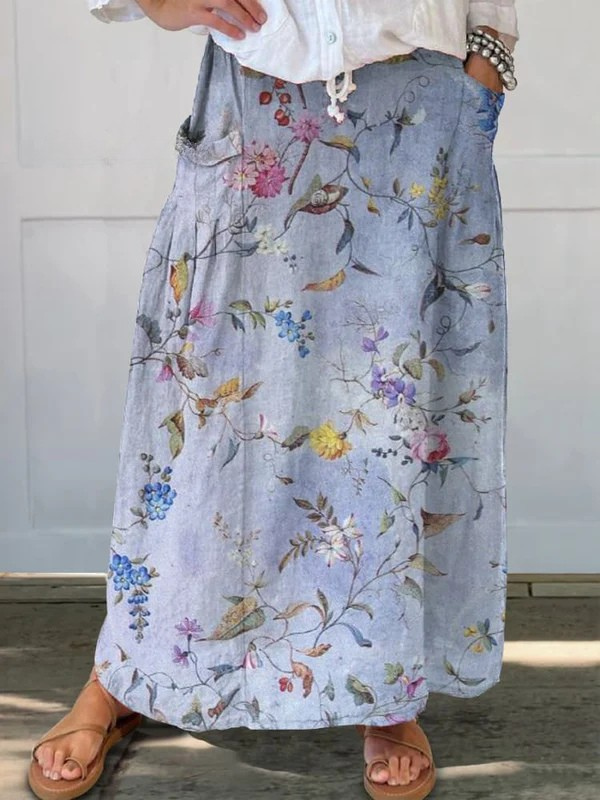 Leichte Gemusterte Skirt