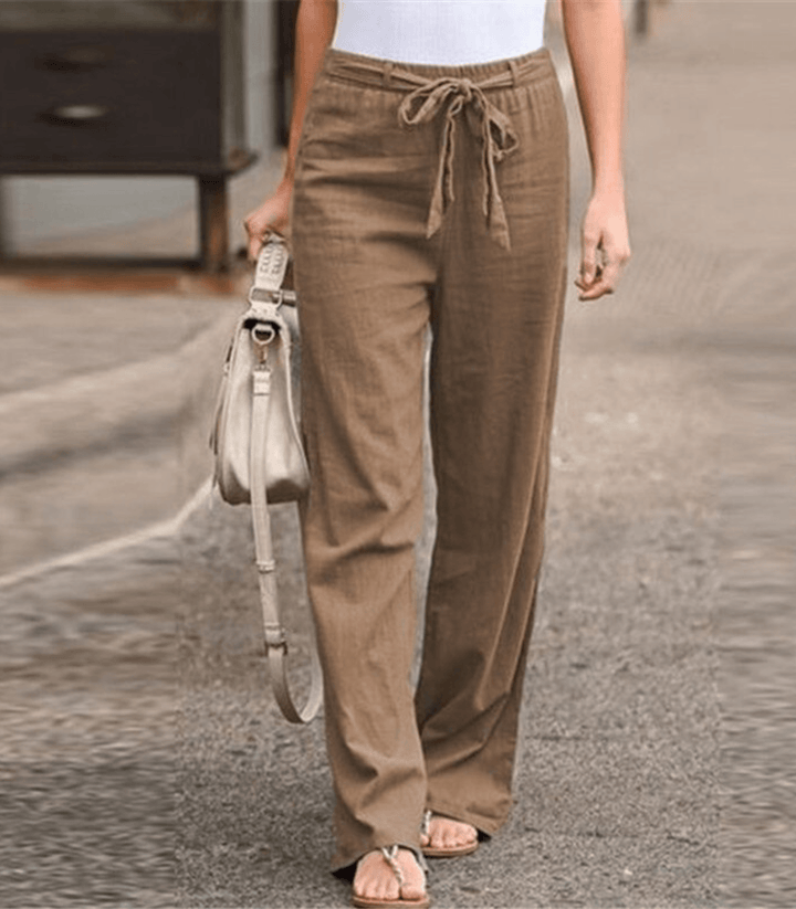 Joleen - Relaxed Pants für Frauen mit Kordelzug und Elastischem Bund
