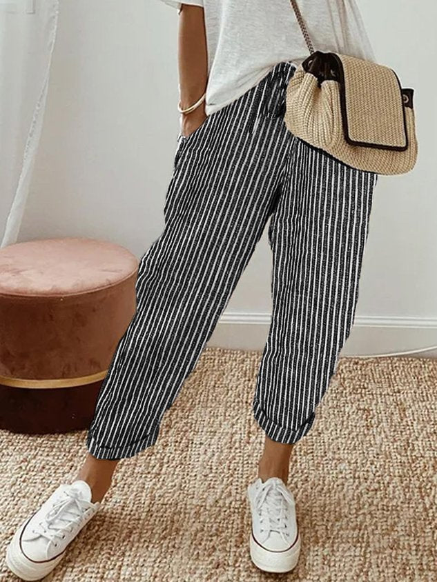 Bequeme und Elegante Fließende Hosen