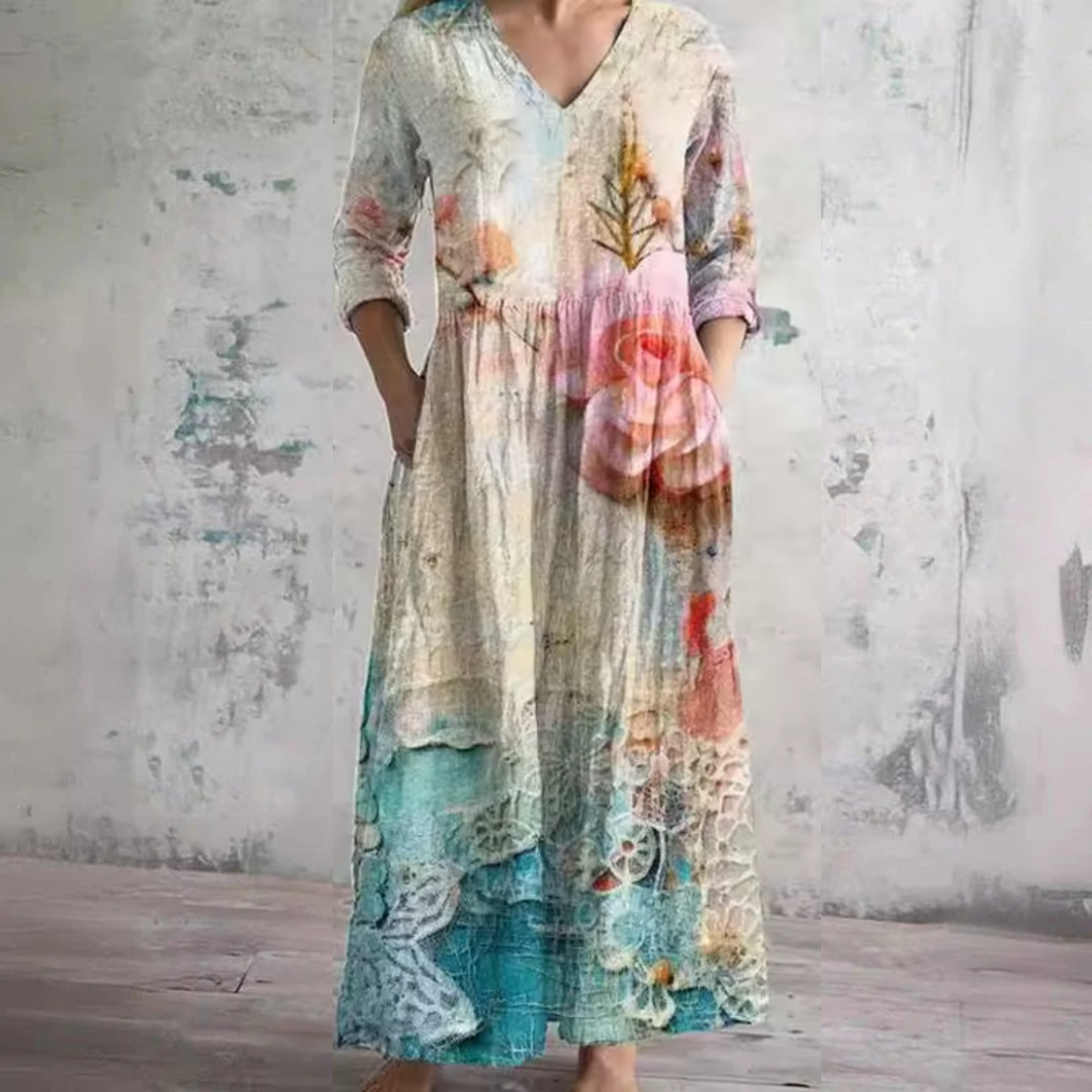 Mercedes - Langes Kleid