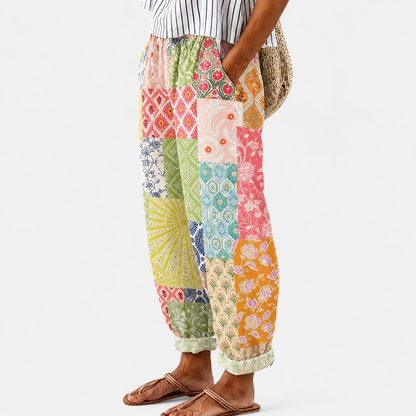 Mosaica | Pantalones Comfort Mosaic Bloom