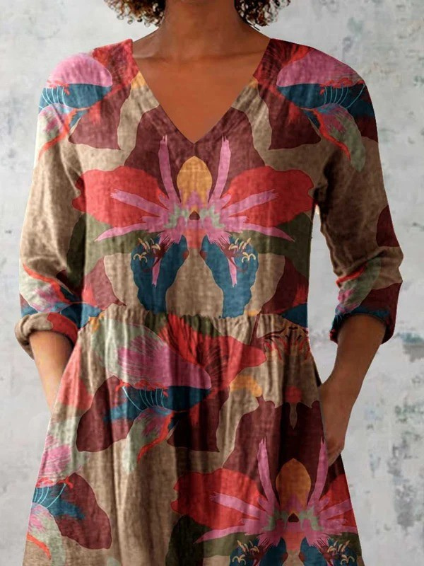 Harmony | Weite Bluse mit V-Ausschnitt