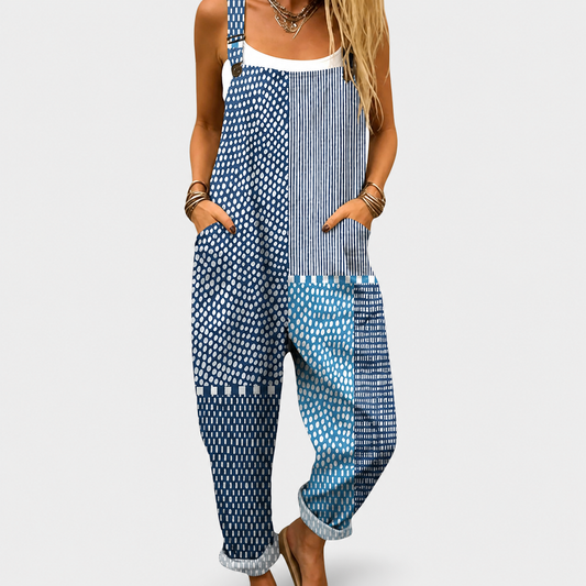 Leichte und fröhliche Latzhose