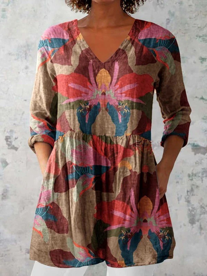 Harmony | Weite Bluse mit V-Ausschnitt
