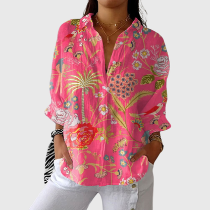 Steffani | Leichte und farbenfrohe Bluse mit Druck