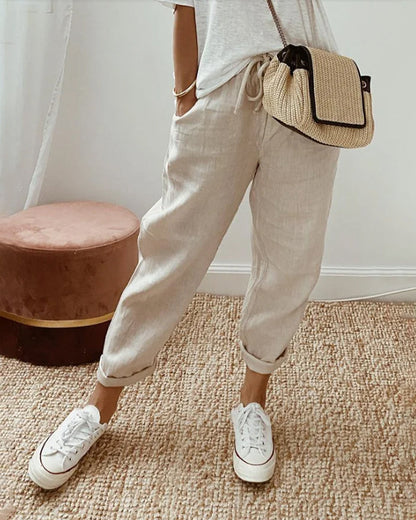 Bequeme und Elegante Fließende Hosen