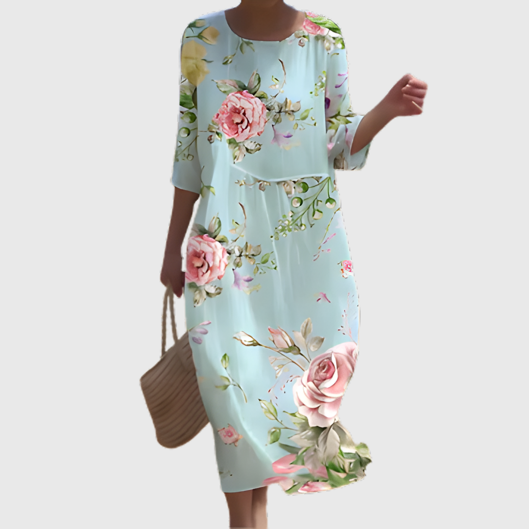 Langes, fließendes, schickes und bequemes Kleid