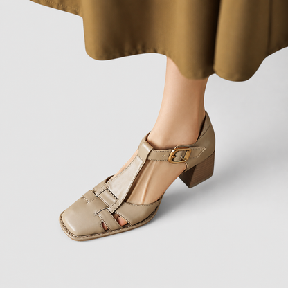 Scarlett – Orthopädische T-Strap Sandalen