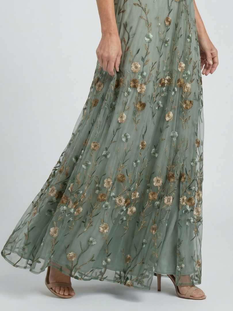 Maxikleid Halter Bloom Flow Selora