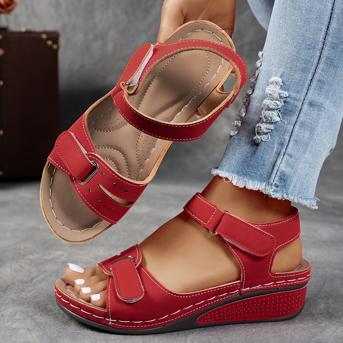 Orthopädische Komfortsandalen Carmela