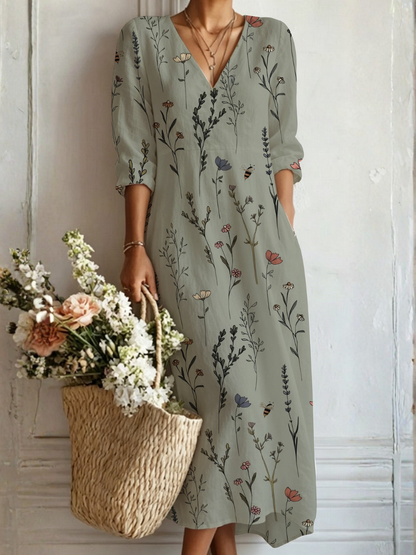 Anthea | Langes Boho-Kleid