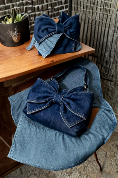 Anika | Retro Tasche mit Schleife
