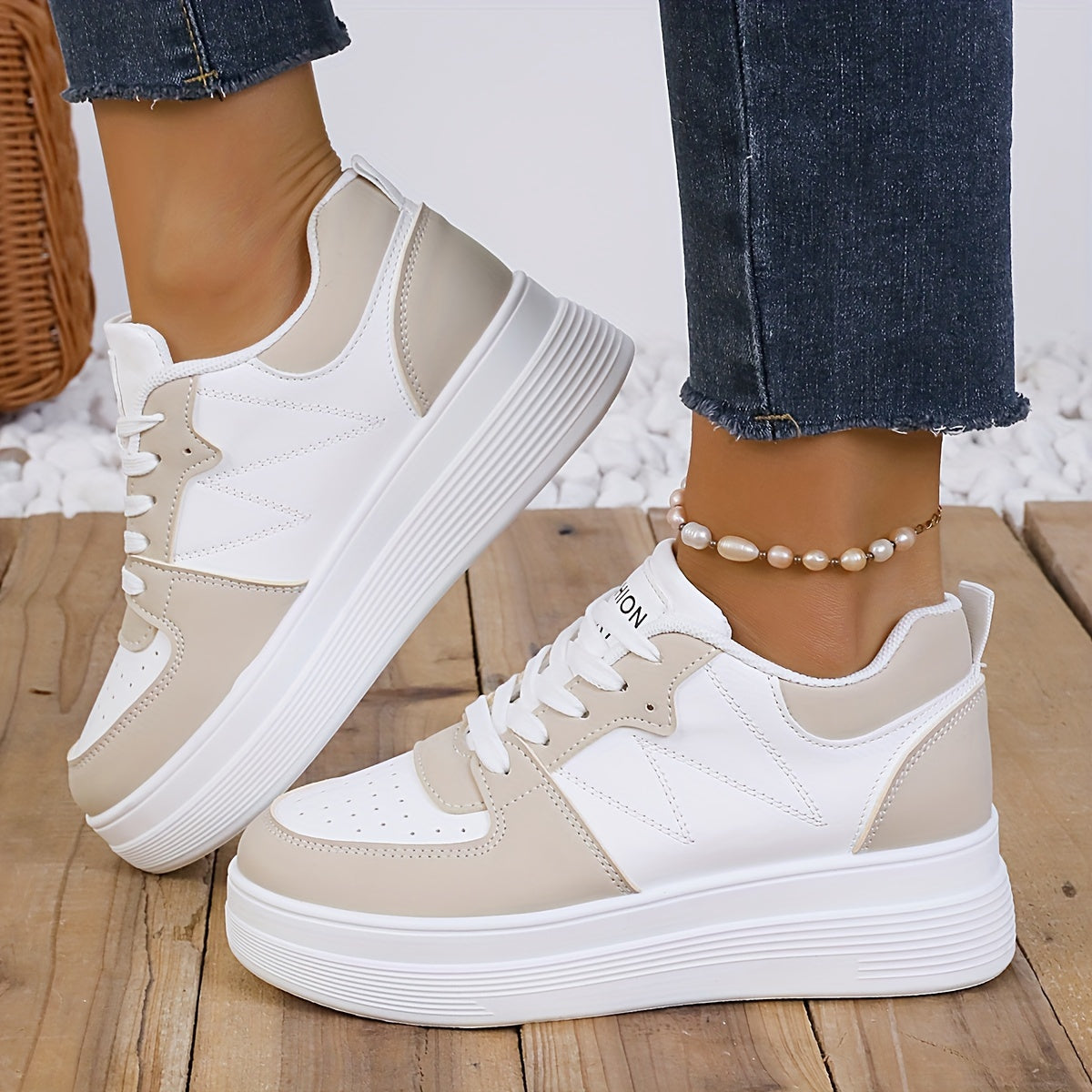 Chloé | Elegante Sneakers mit Plateau