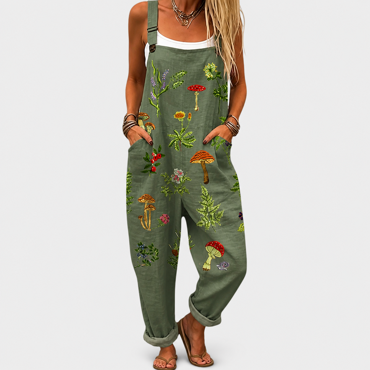 Leichte und fröhliche Overalls