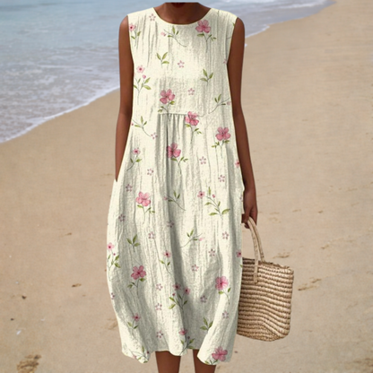 Camille | Bequemes ärmelloses Sommerkleid