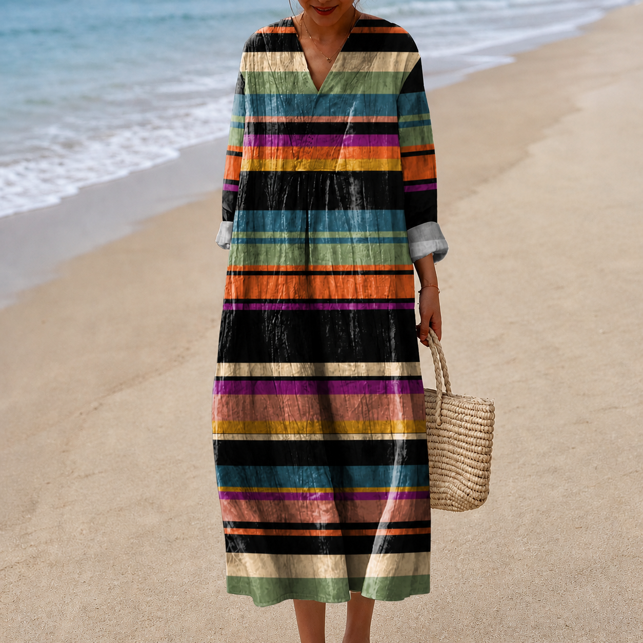 Bequemes Sommerkleid
