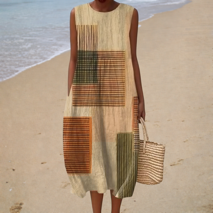 Giulia | Bequemes ärmelloses Sommerkleid