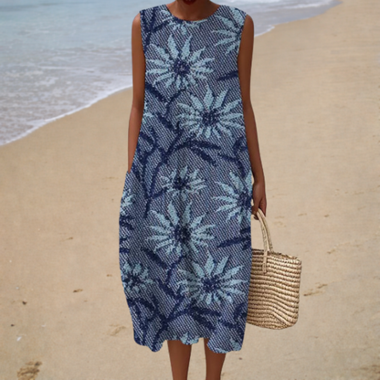 Elowen | Bequemes ärmelloses Sommerkleid
