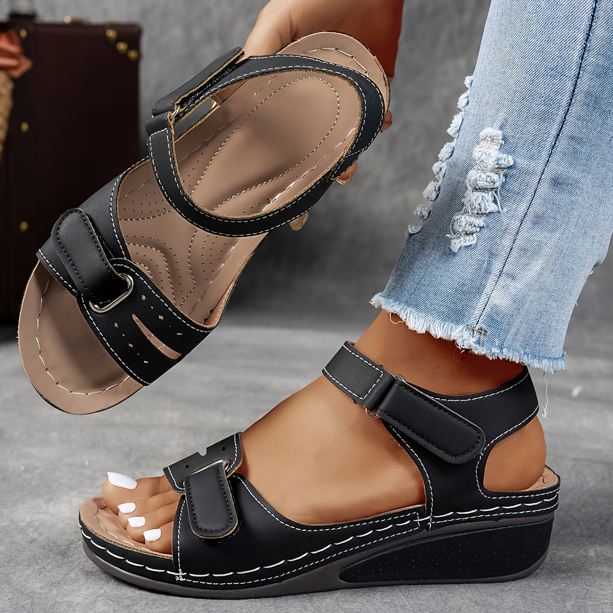 Orthopädische Komfortsandalen Carmela