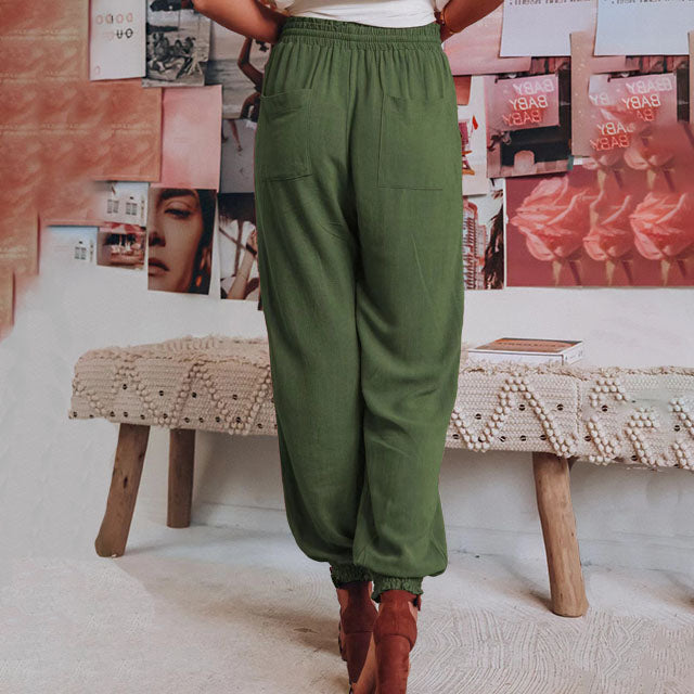 Kaeli – Elegante Hose mit Verstellbarem Bund