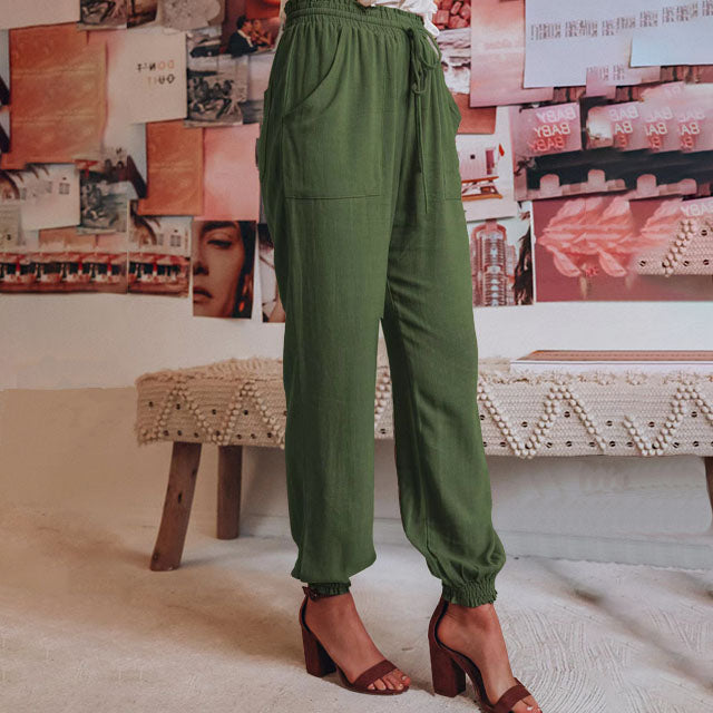 Kaeli – Elegante Hose mit Verstellbarem Bund