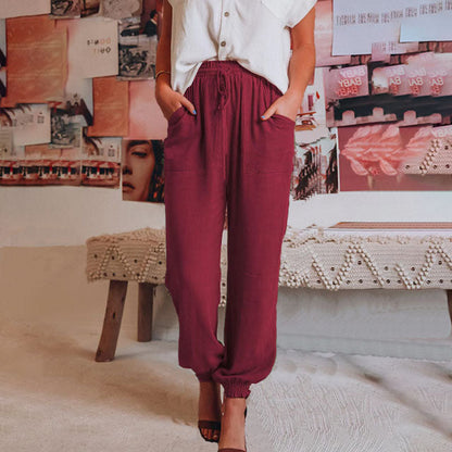 Kaeli – Elegante Hose mit Verstellbarem Bund
