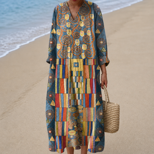 Bequemes Sommerkleid