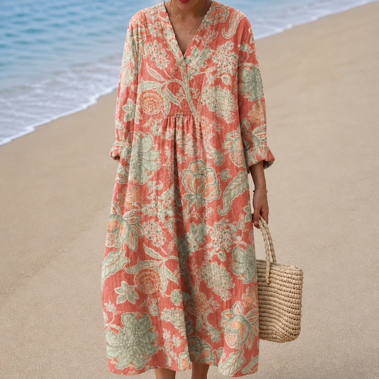 Bequemes Sommerkleid