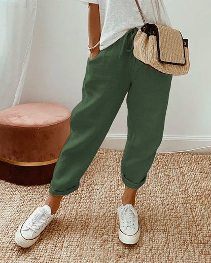 Bequeme und Elegante Fließende Hosen