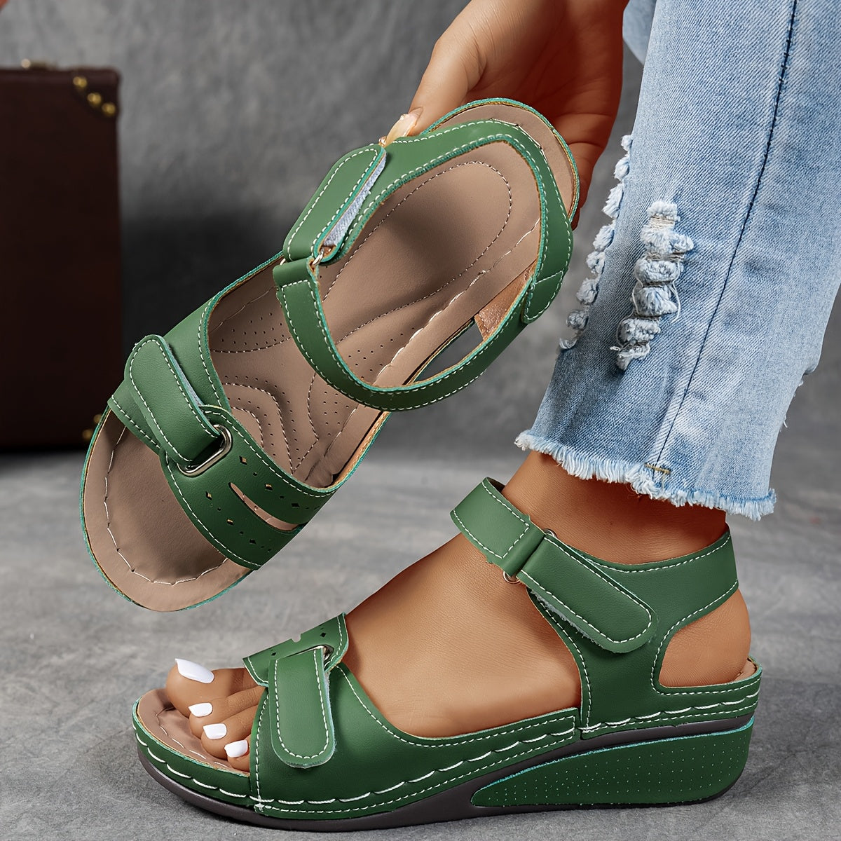 Orthopädische Komfortsandalen Carmela