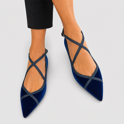 Noëlle | Chic Mokassin Marineblau