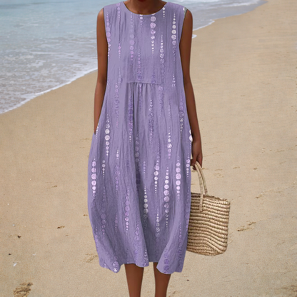 Aveline | Bequemes ärmelloses Sommerkleid