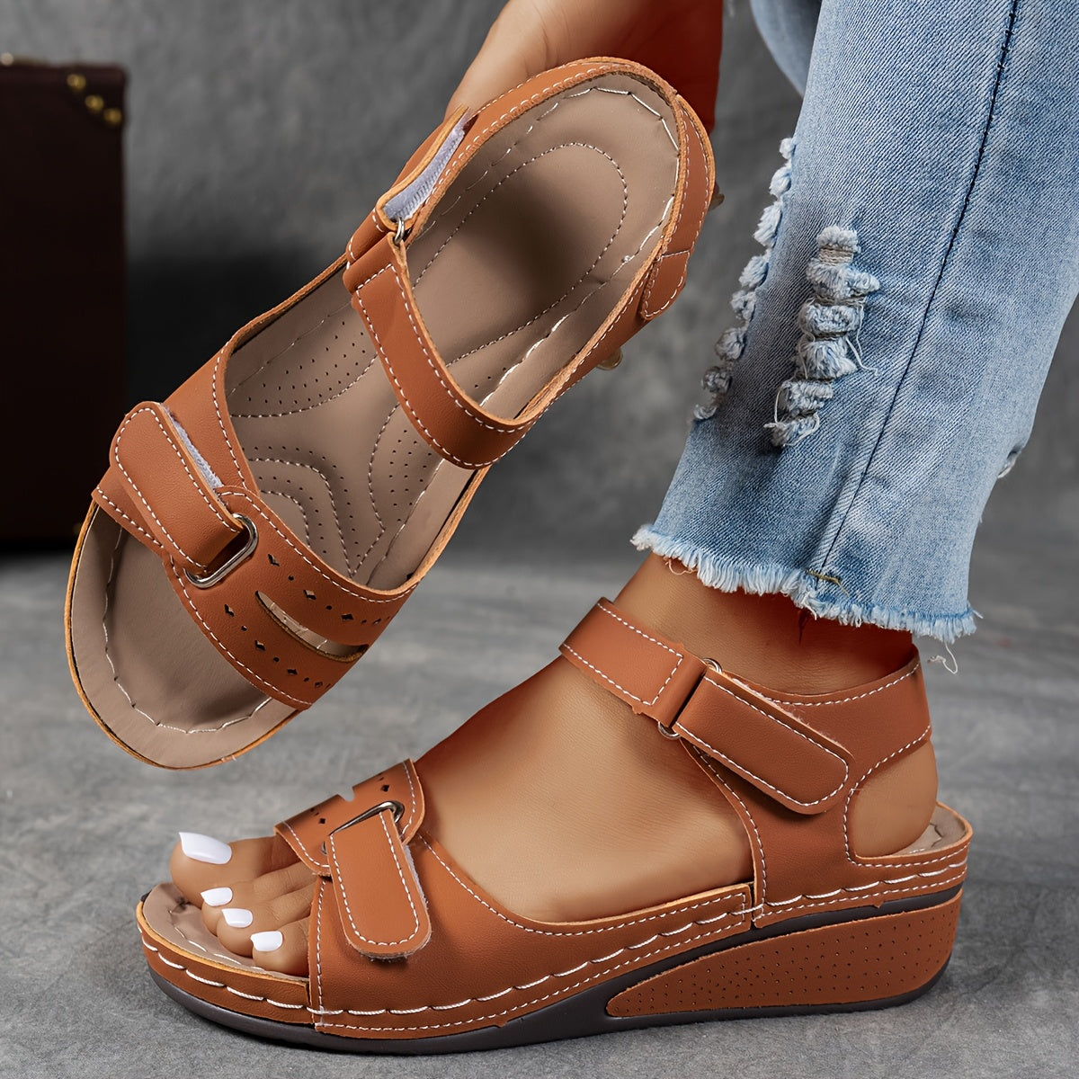 Orthopädische Komfortsandalen Carmela