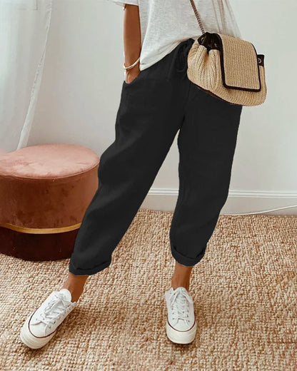 Bequeme und Elegante Fließende Hosen