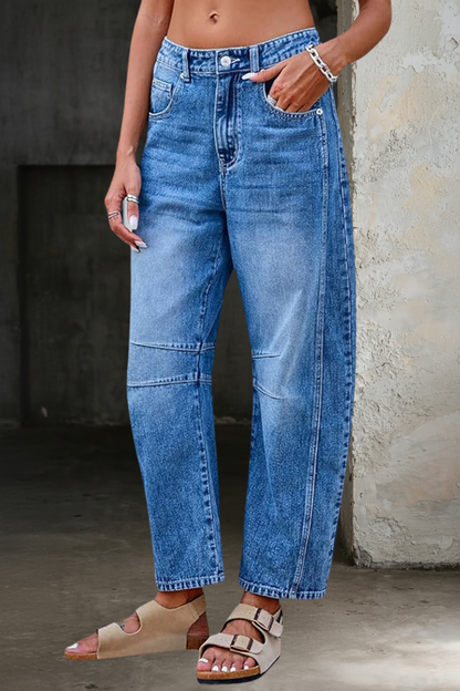 Linda | Jeans mit ausgestelltem Bein
