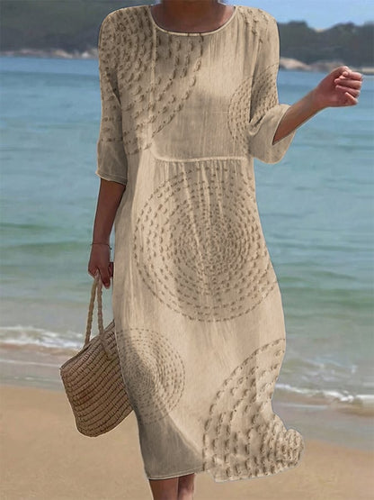 Quintessa | Casual gesticktes Kleid für Frauen