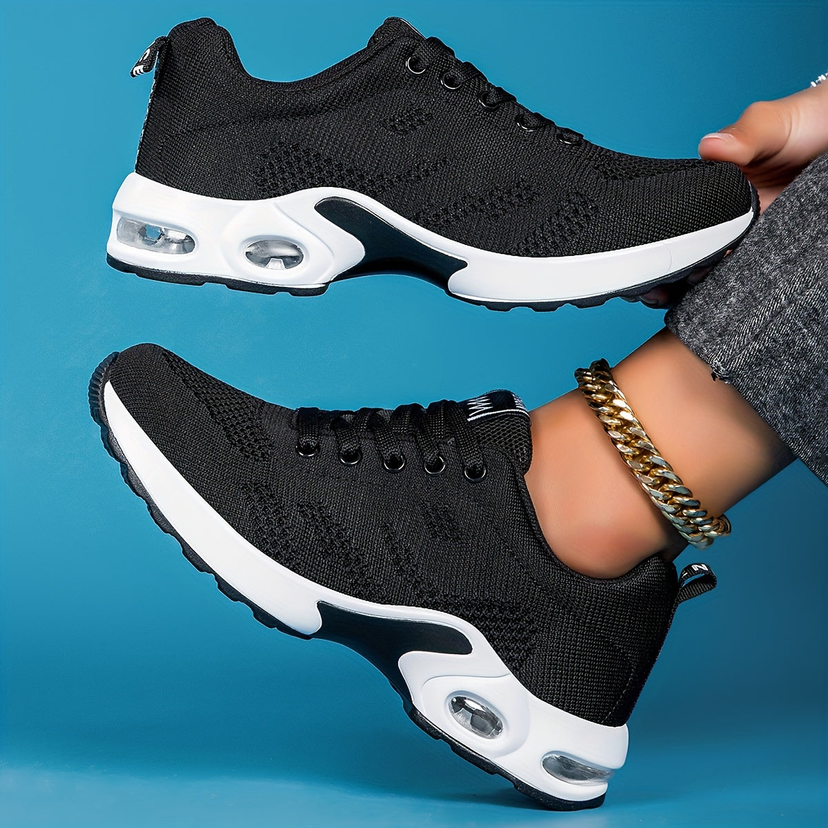 Dämpfende, atmungsaktive und rutschfeste Sportschuhe