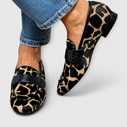 Léonie™ | Leoparden-Mokassin