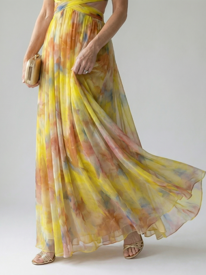 Maxi-Wickelkleid Isel