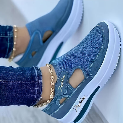 Atmungsaktive Slip-On-Sneaker mit stabiler Bequemlichkeit