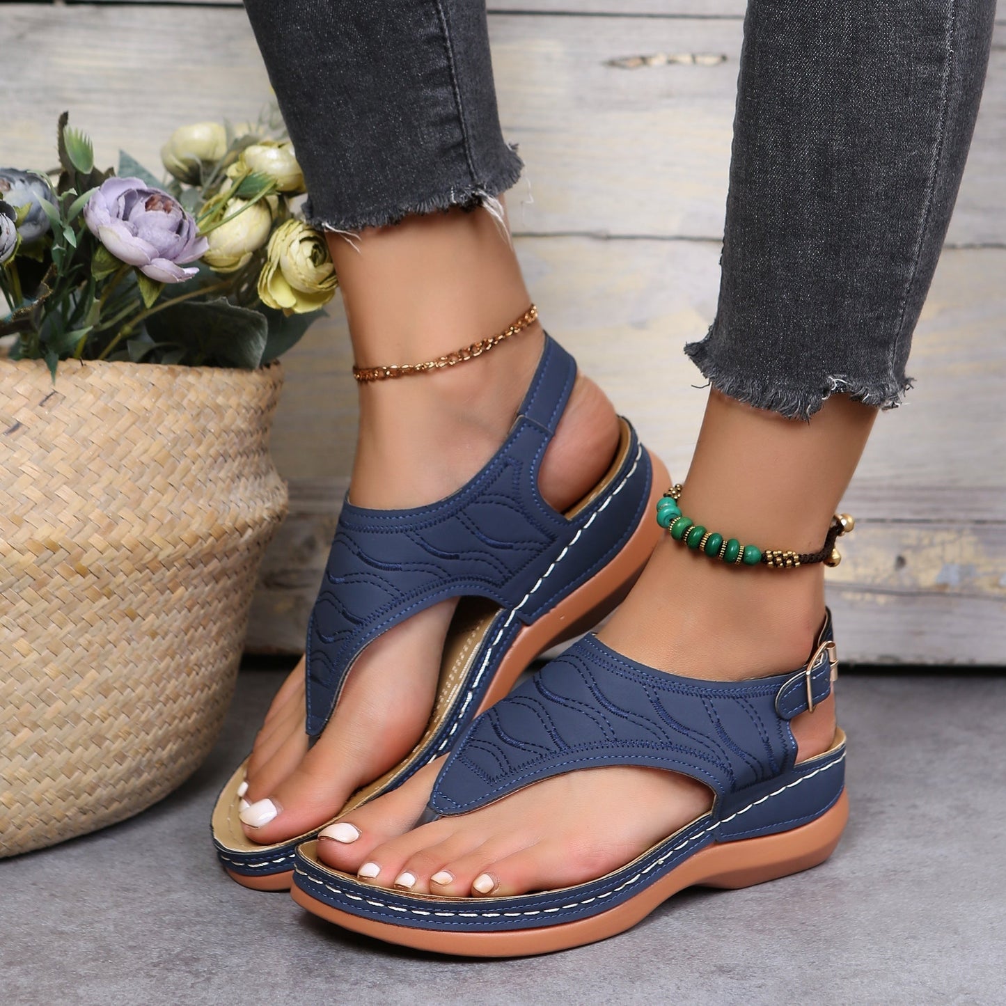 Ergonomische Komfortsandalen Clara
