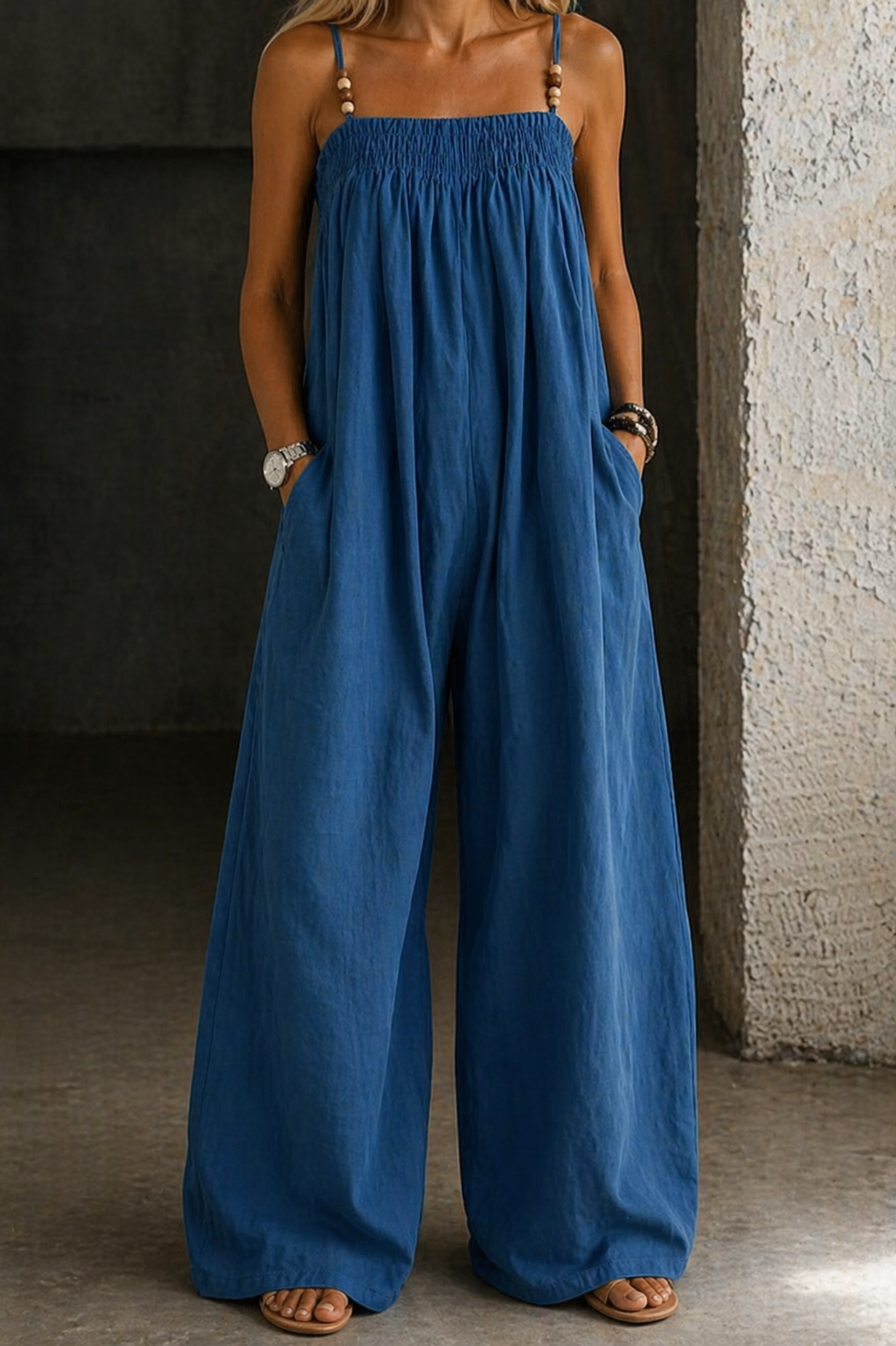 Madison | Jeans Overall mit Weiten Beinen