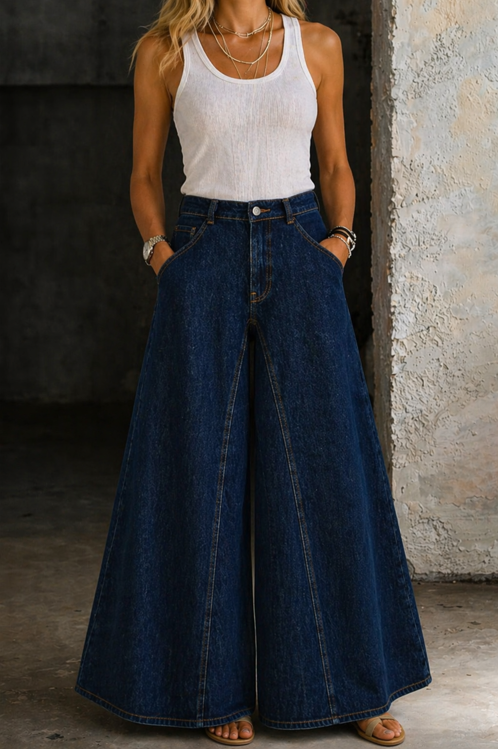 Ivy | Hochgeschnittene Jeans