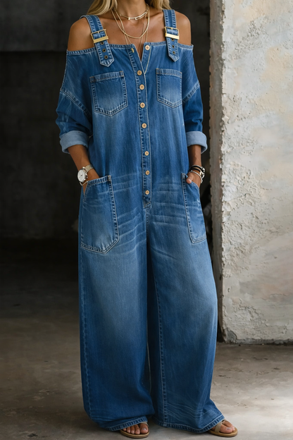 Sophia | Jeans Overall ohne Ärmel