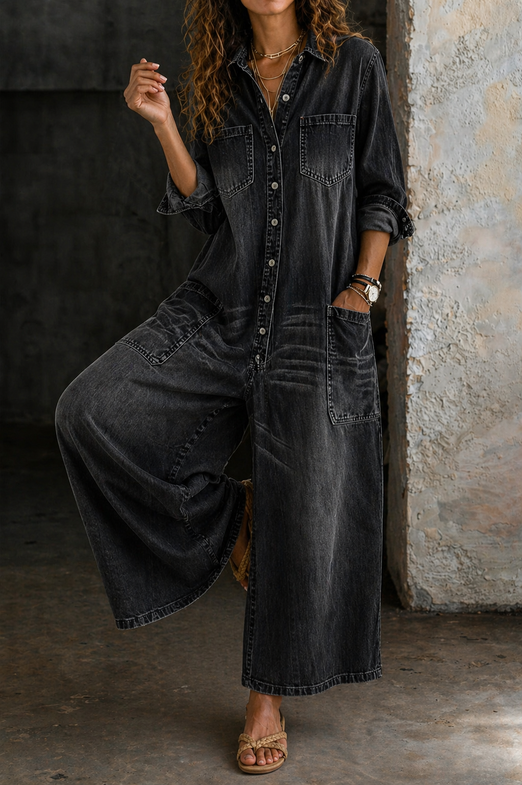 Vivienne | Lockere Jeanskombination