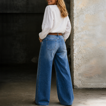 Madie | Vintage Jeans mit Hohem Bund