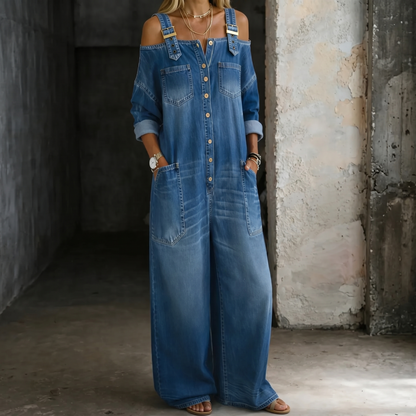 Sophia | Jeans Overall ohne Ärmel
