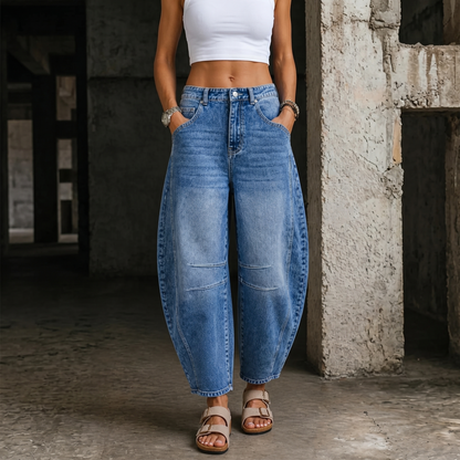 Linda | Jeans mit ausgestelltem Bein